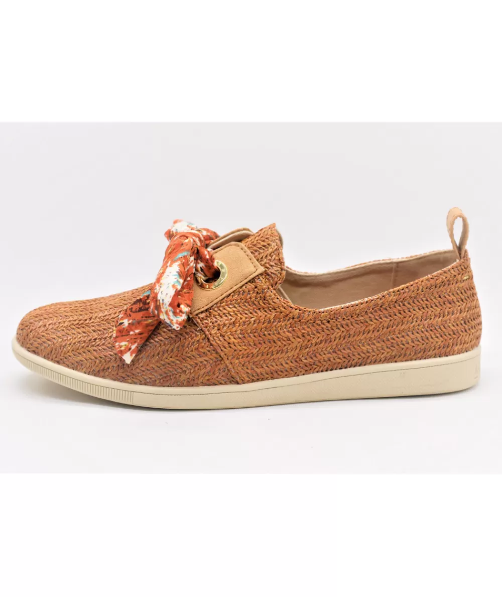 Women armistice Sneakers- Stone One W Fiji - Cognac