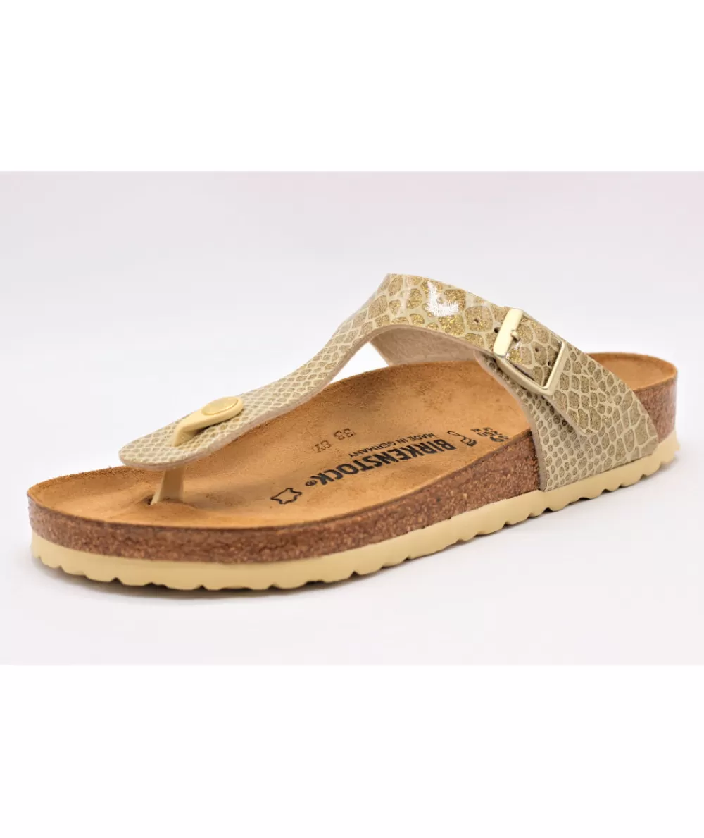 Women birkenstock Mules- Gizeh Magic Snake