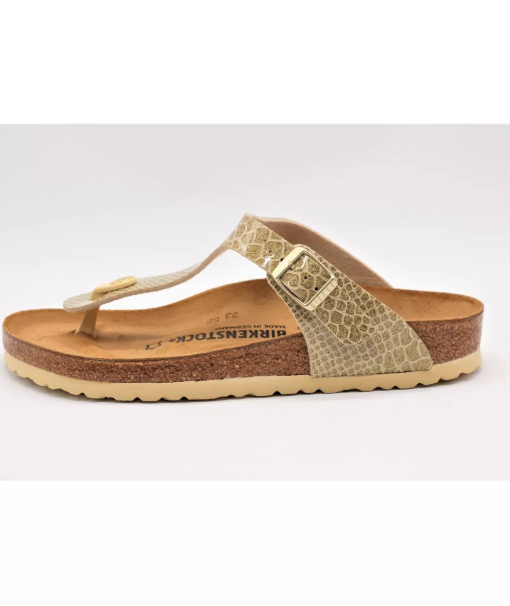 Women birkenstock Mules- Gizeh Magic Snake