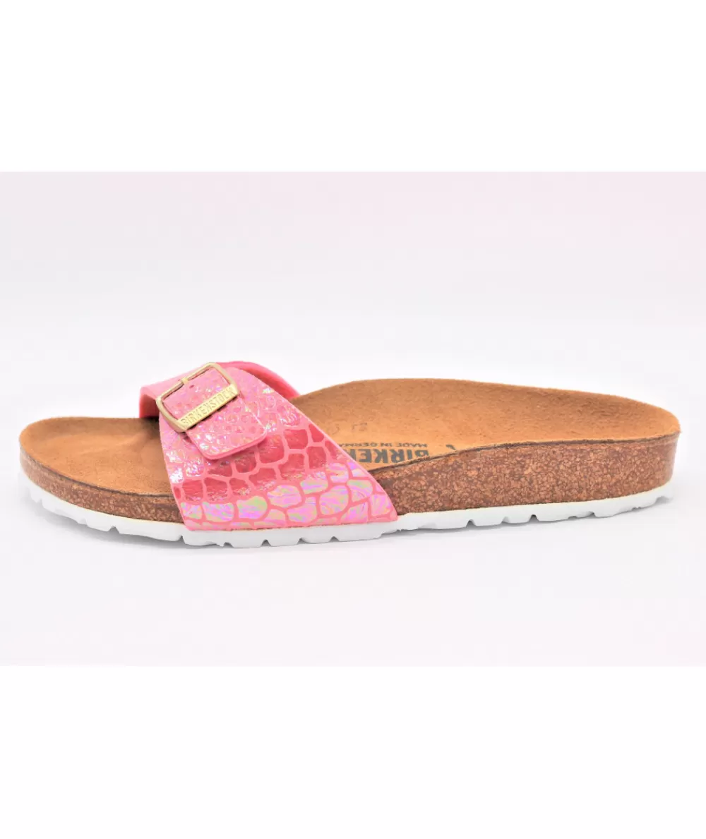 Women birkenstock Mules- Madrid Shiny Snake