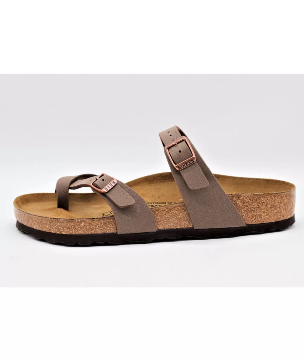 Women birkenstock Mules- Mayari Birko-Flor Mocha