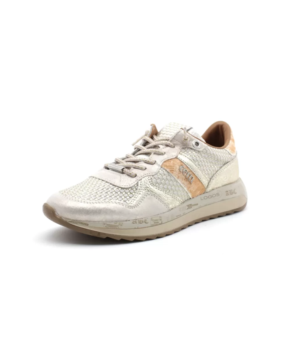 Women cetti Sneakers- C1274 Trechia Champagne