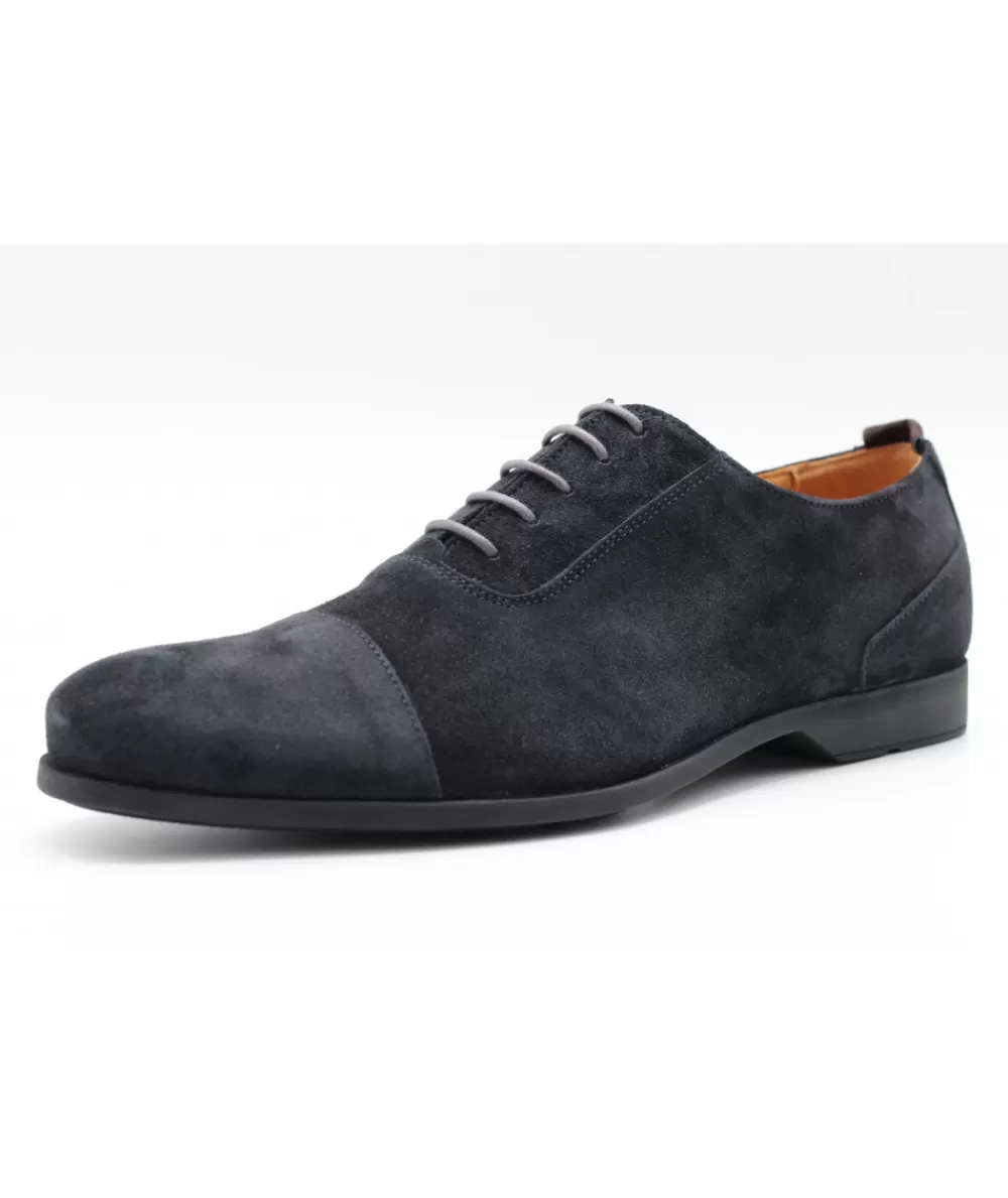 Man CHRISTIAN PELLET Lace-Up Shoes- Kris Velvet Leather