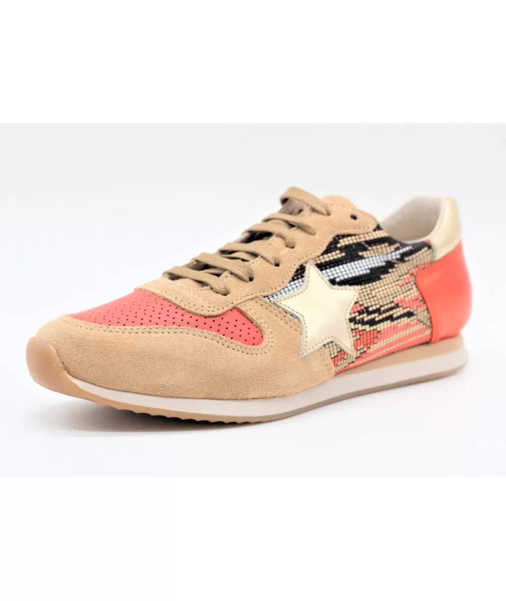 Women coco & abricot Sneakers-Coco Apricot Christa Sneakers V0658