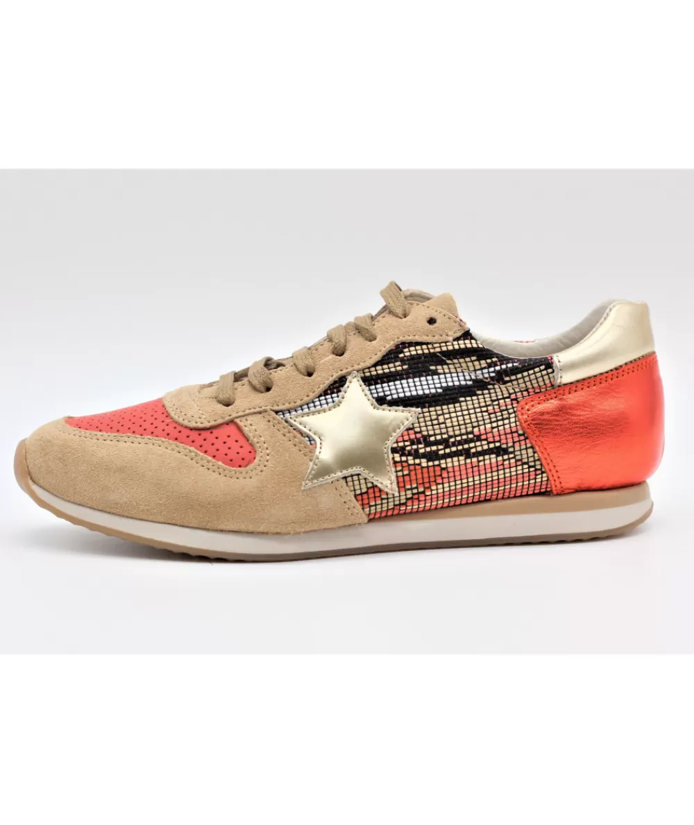 Women coco & abricot Sneakers-Coco Apricot Christa Sneakers V0658