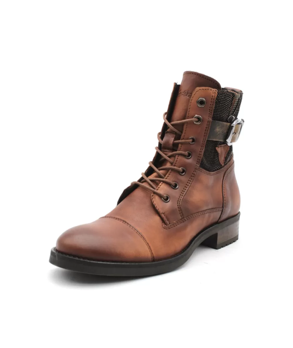 Women coco & abricot Ankle Boots-Coconut & Apricot Calliope V2241B