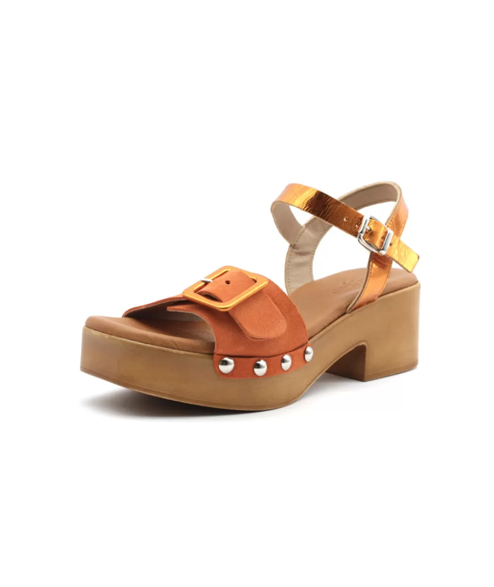 Women coco & abricot Sandals And Sandals-Coconut & Apricot Cologne V2770A