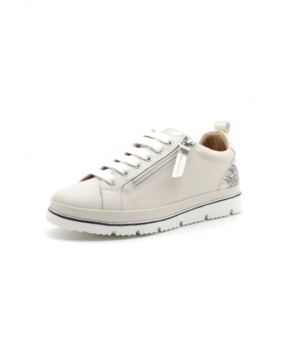 Women coco & abricot Sneakers-Coconut & Apricot Escales V2808C