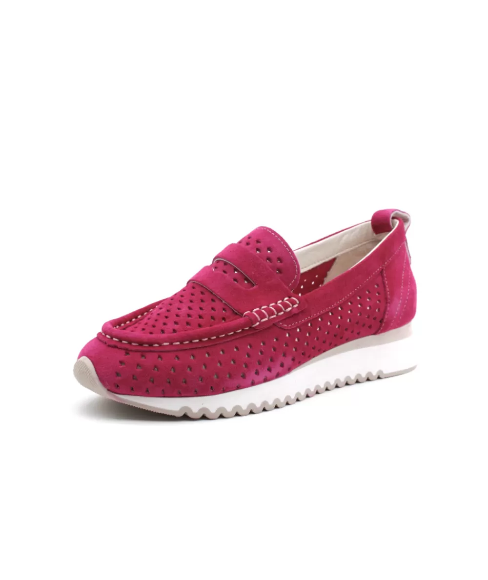 Women coco & abricot Moccasins-Coconut & Apricot Esperausses V2657D
