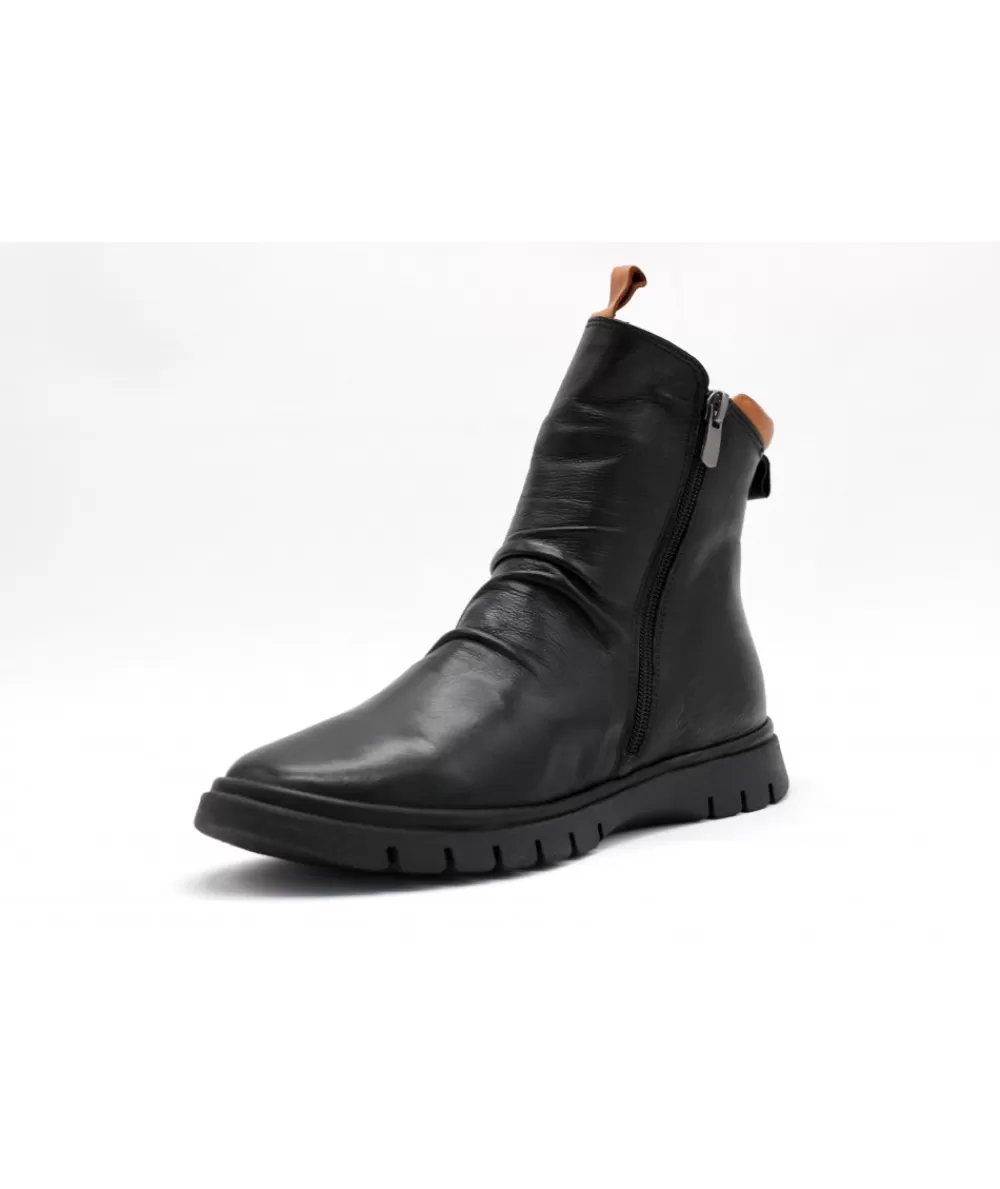 Women coco & abricot Ankle Boots-Coconut & Apricot Menars