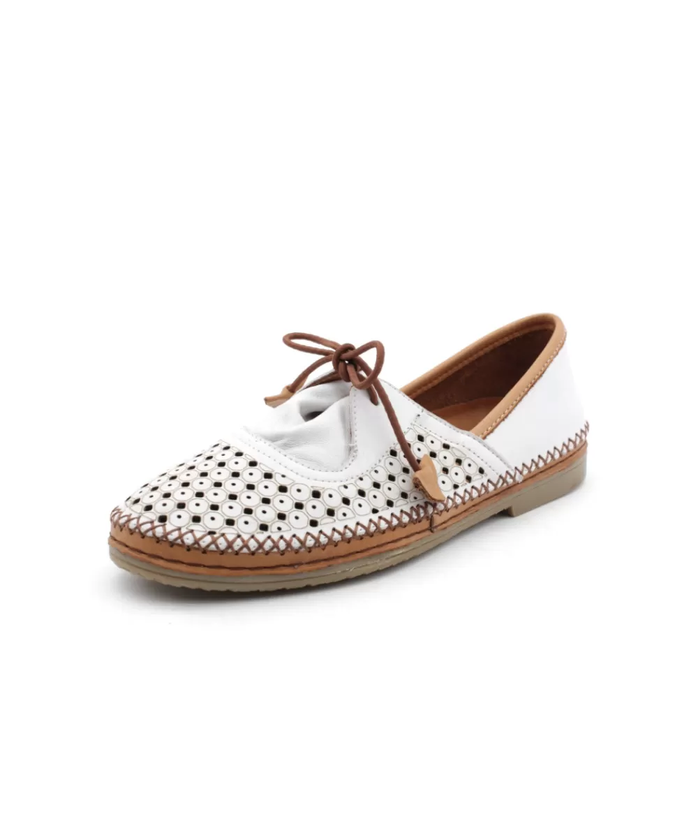 Women coco & abricot Ballerinas-Coconut & Apricot Meracq V2339A