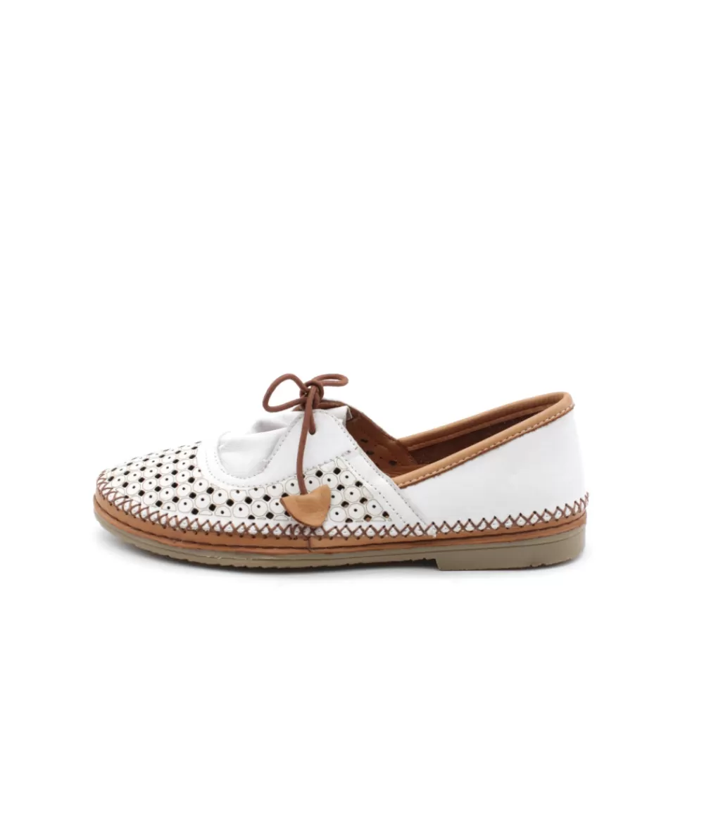 Women coco & abricot Ballerinas-Coconut & Apricot Meracq V2339A