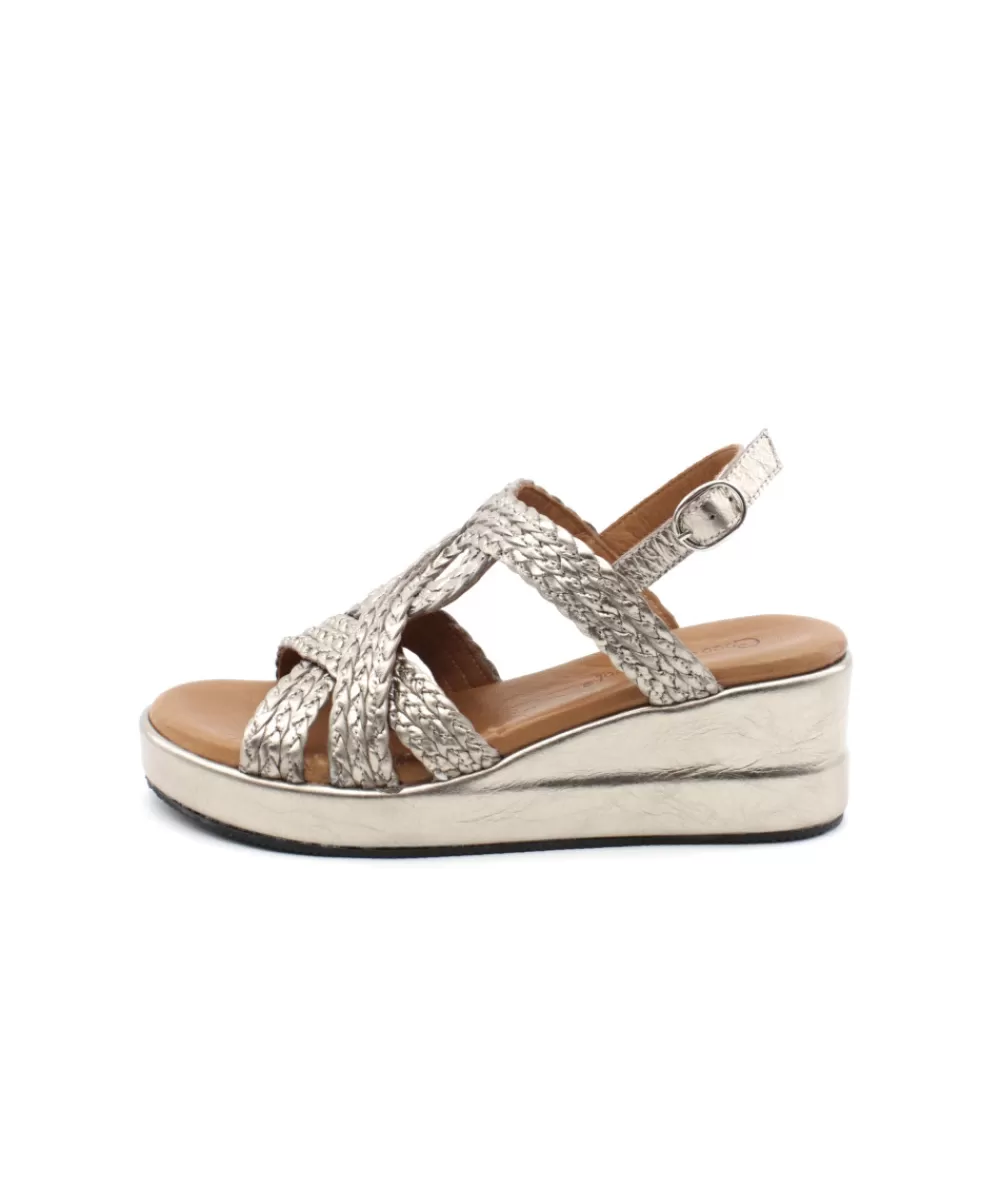 Women coco & abricot Sandals And Sandals-Coconut & Apricot Merignat V2406D