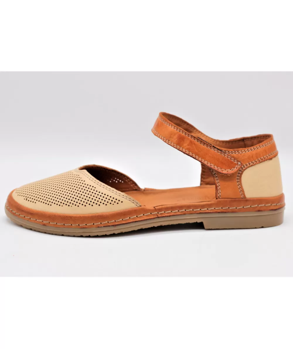 Women coco & abricot Ballerinas-Coconut & Apricot Saint Joseph