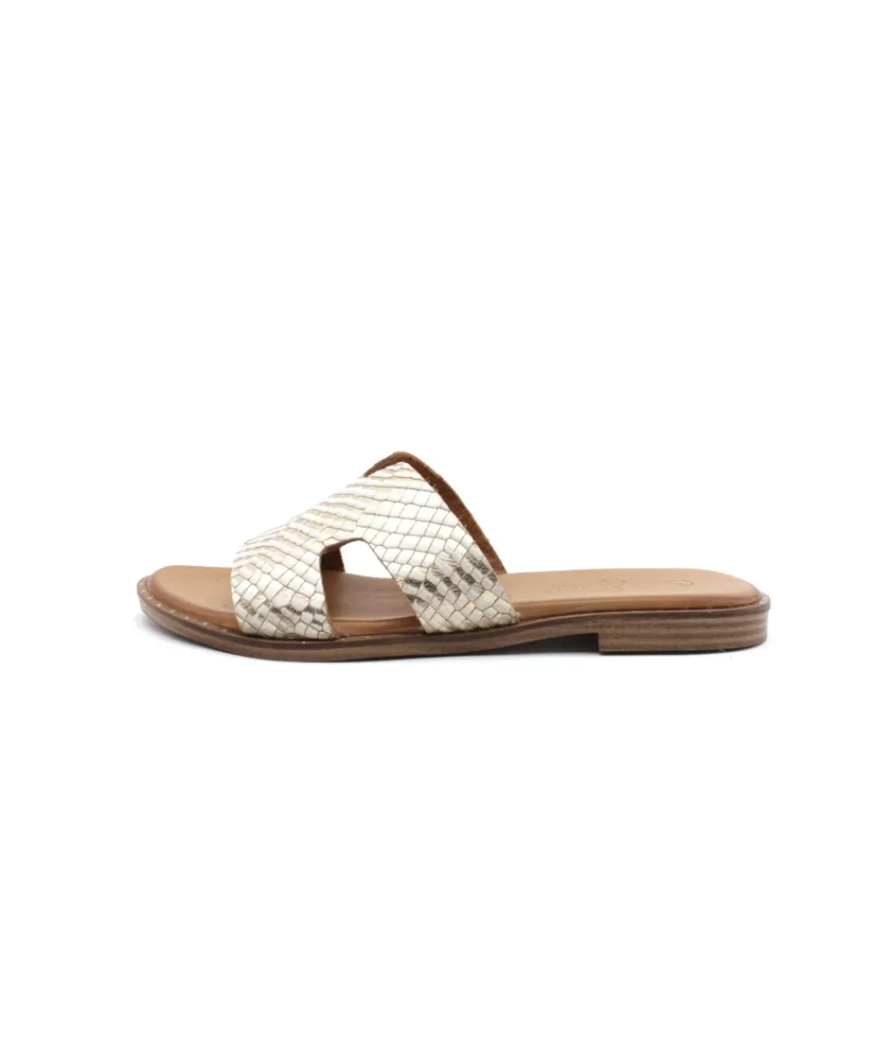 Women coco & abricot Mules-Cooc & Apricot Mulcent V2717H