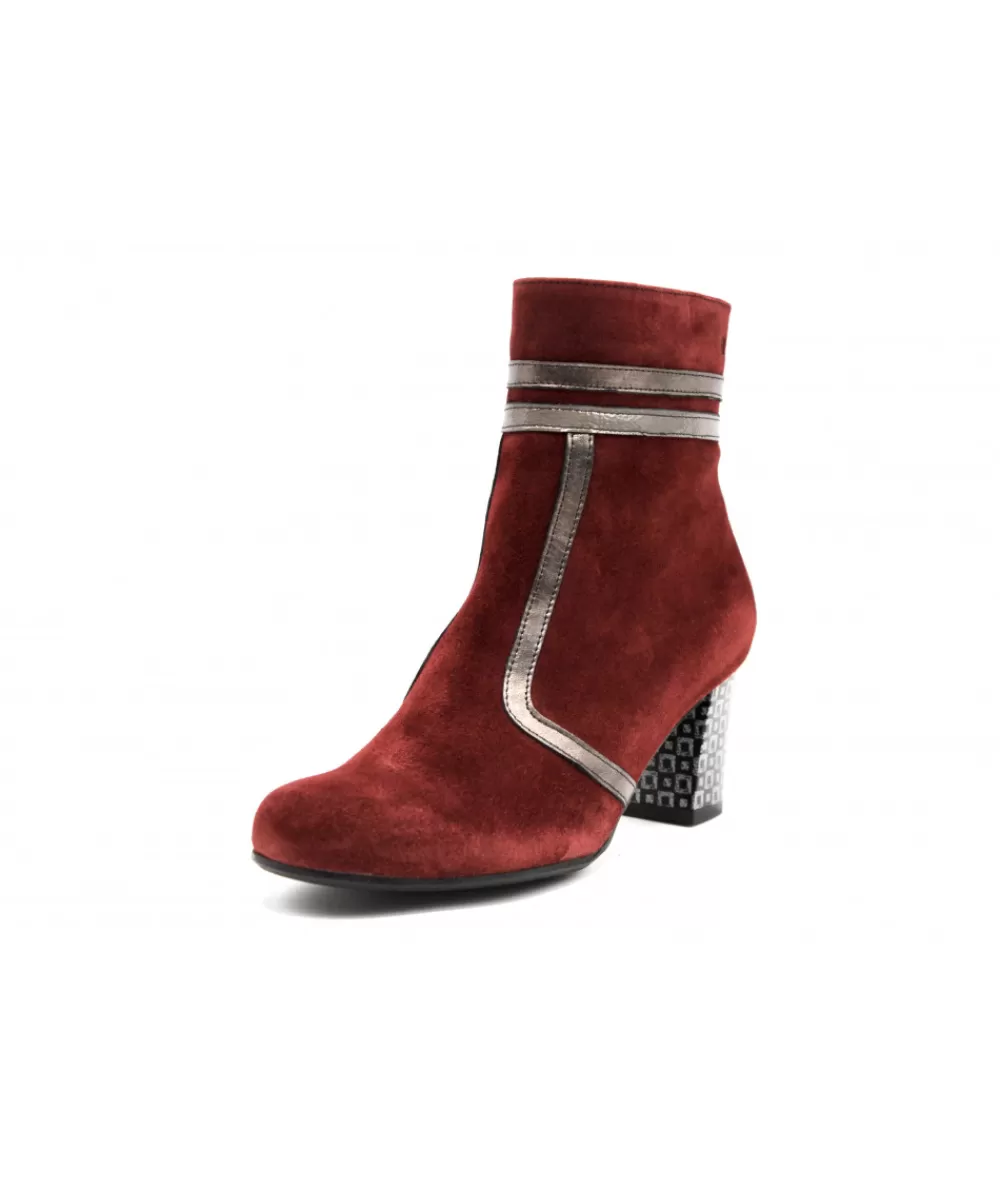 Women dorking Ankle Boots- D8667 Rodin