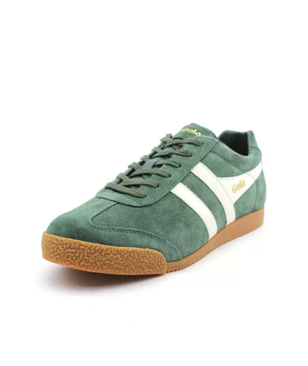 Man gola Sneakers- Harrier Suede Evergreen Off White