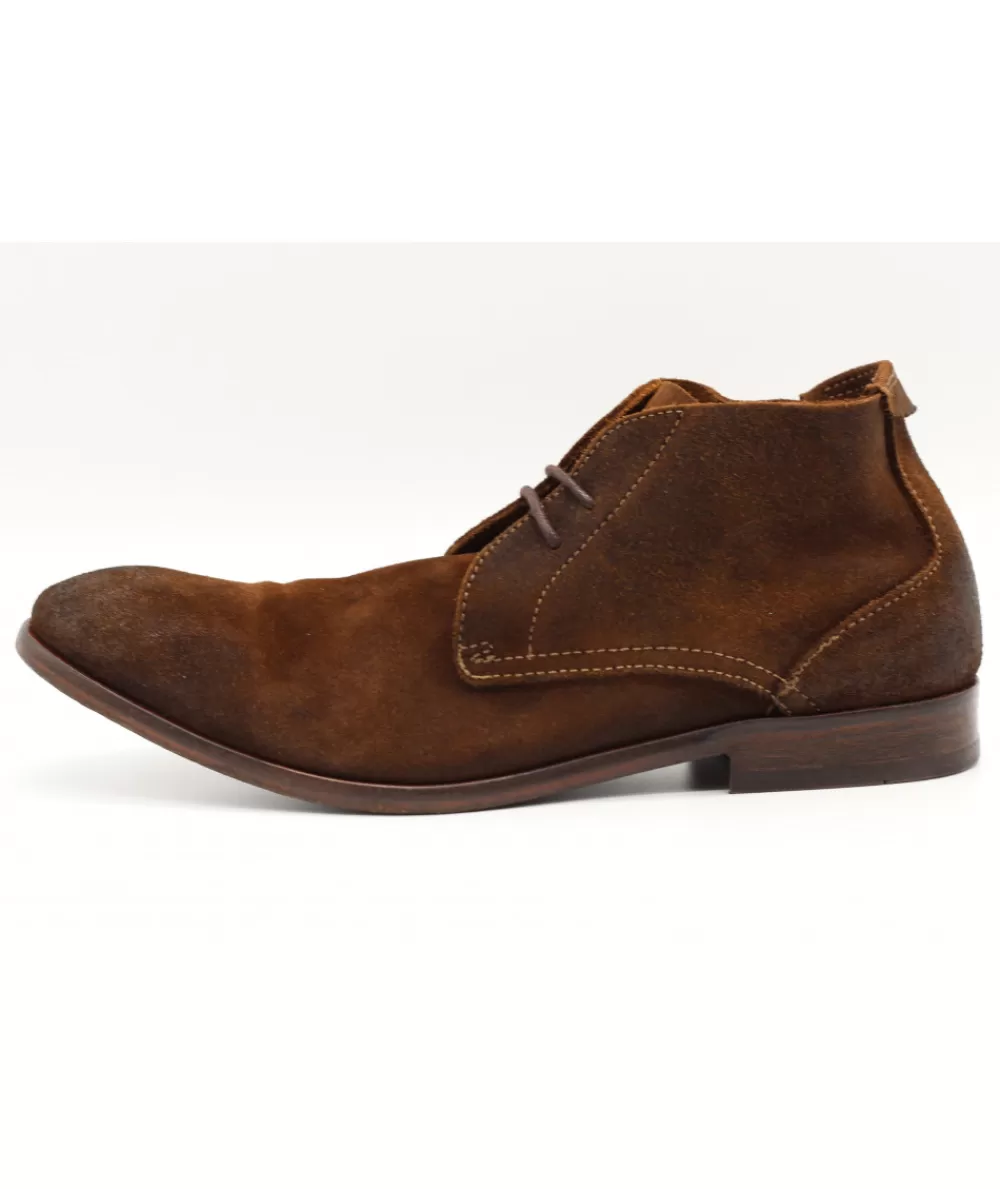 Man HUDSON Ankle Boots- Osbourne Velvet Boot