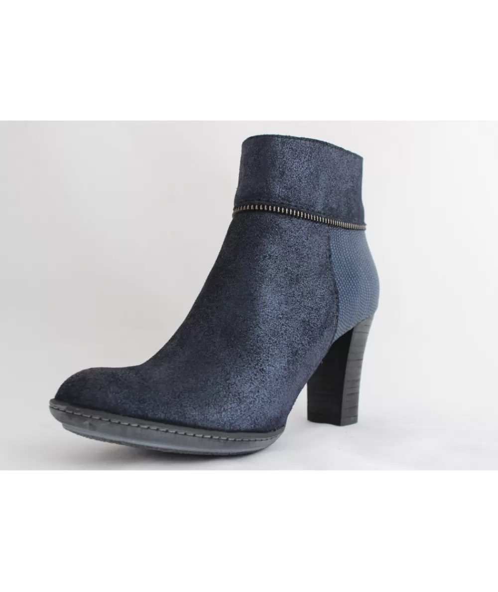 Women myma Ankle Boots- 732 Marine