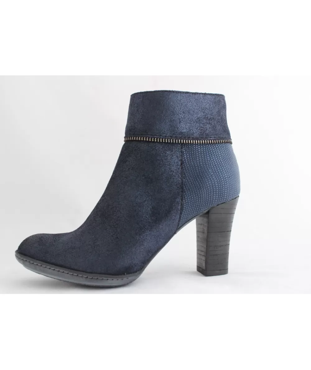 Women myma Ankle Boots- 732 Marine