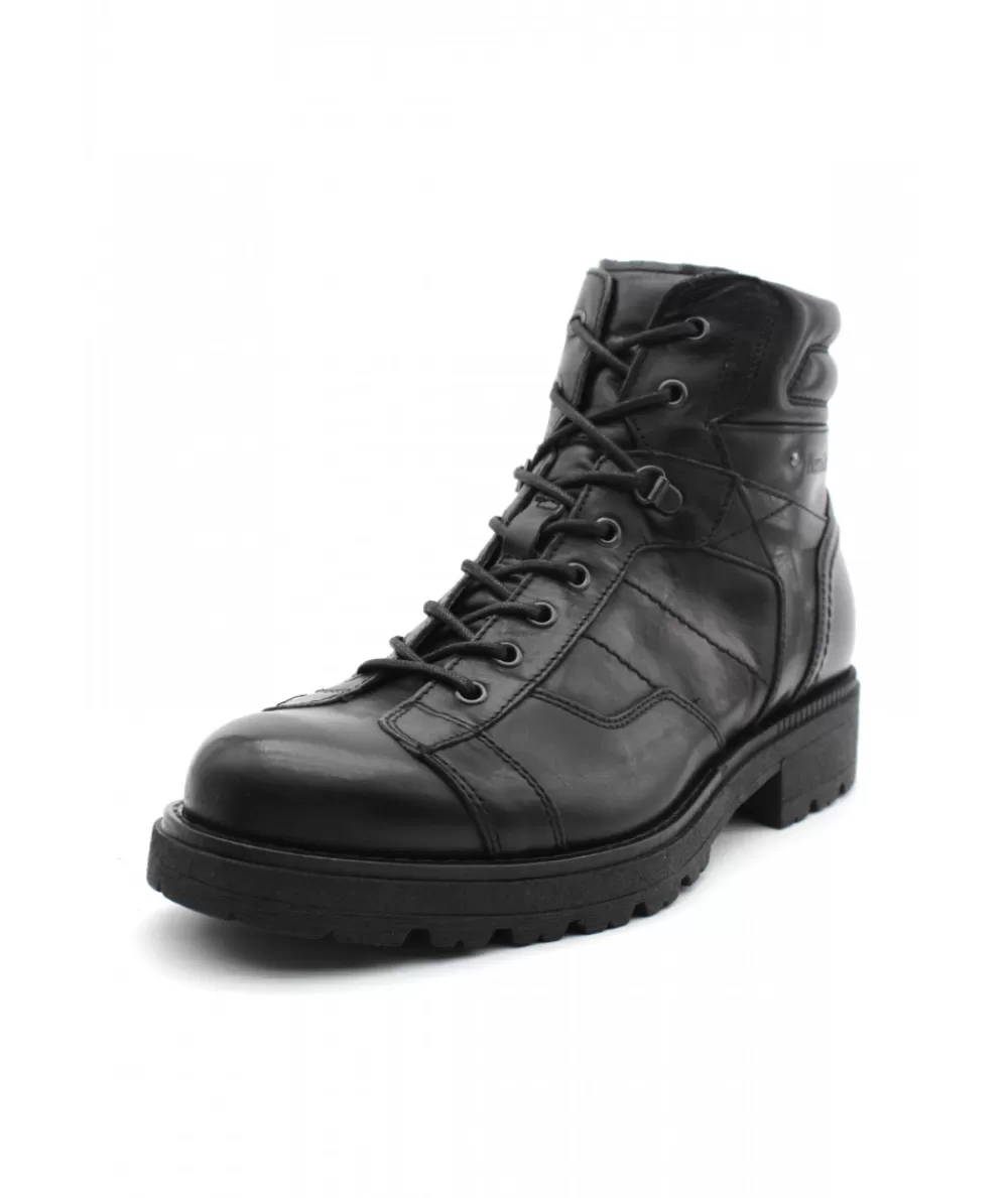 Man nerogiardini Ankle Boots- 02600