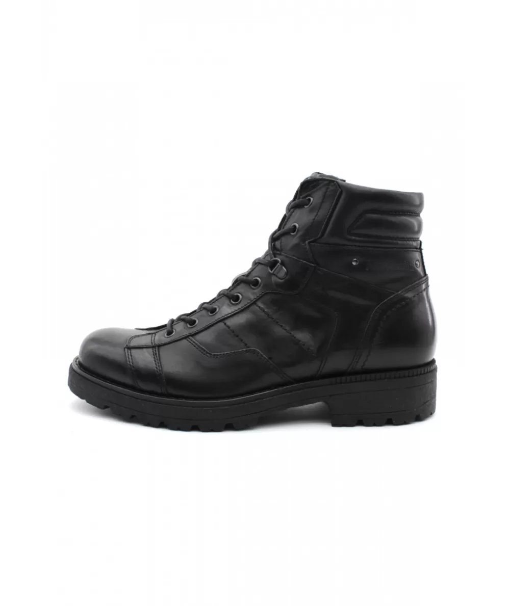 Man nerogiardini Ankle Boots- 02600