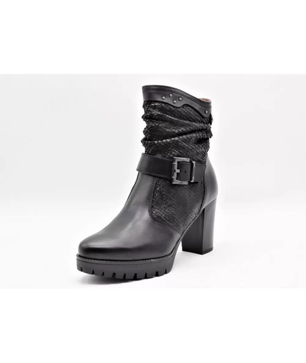 Women nerogiardini Ankle Boots- 09674