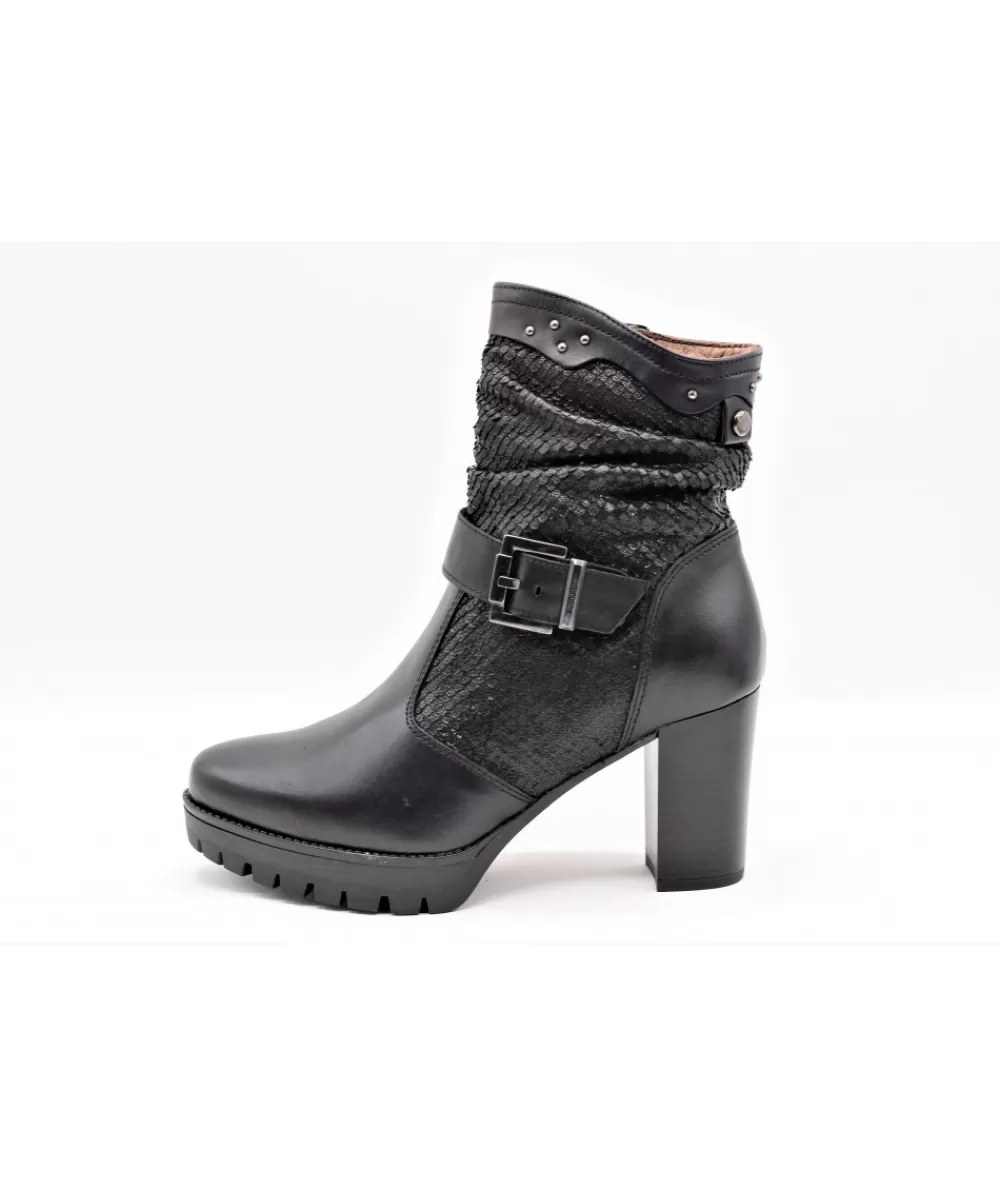 Women nerogiardini Ankle Boots- 09674