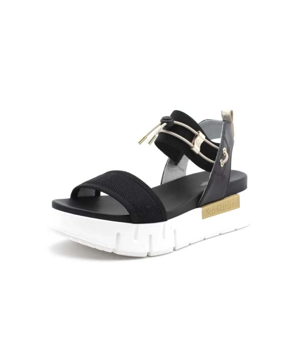 Women nerogiardini Sandals And Sandals- E410700D