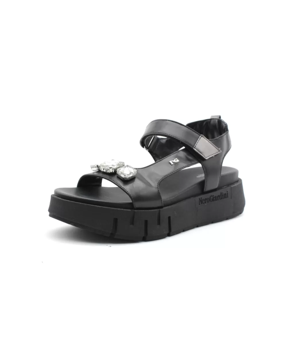 Women nerogiardini Sandals And Sandals- E410707D