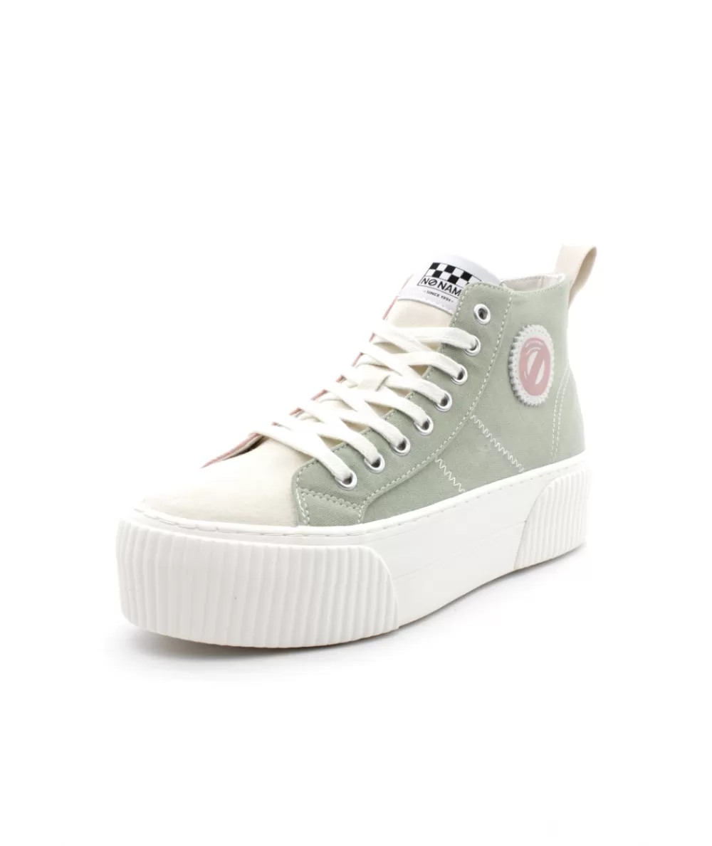 Women no name Sneakers- Iron Mid Side Soft Canvas