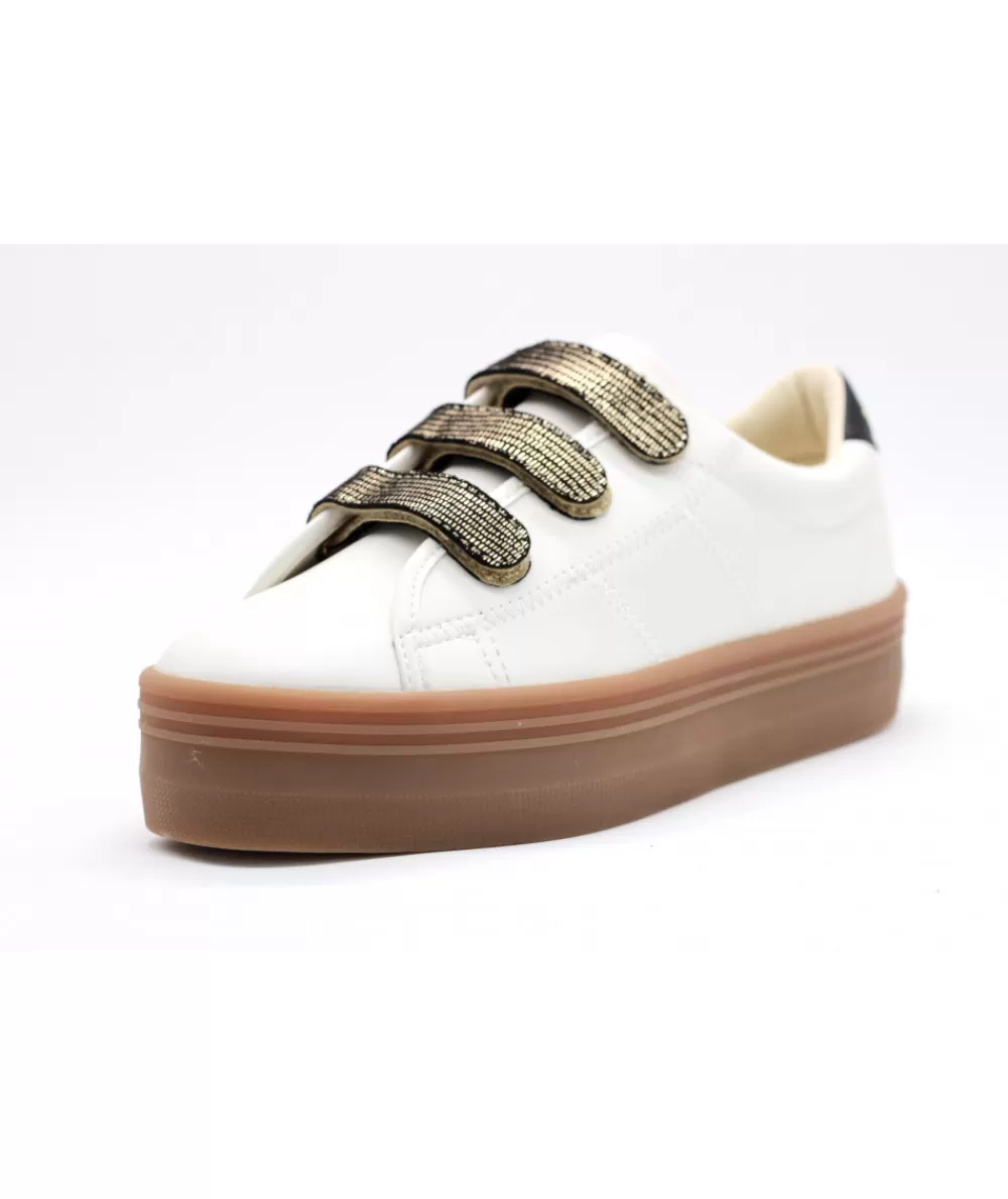 Women no name Sneakers- Plato M Straps Soft District