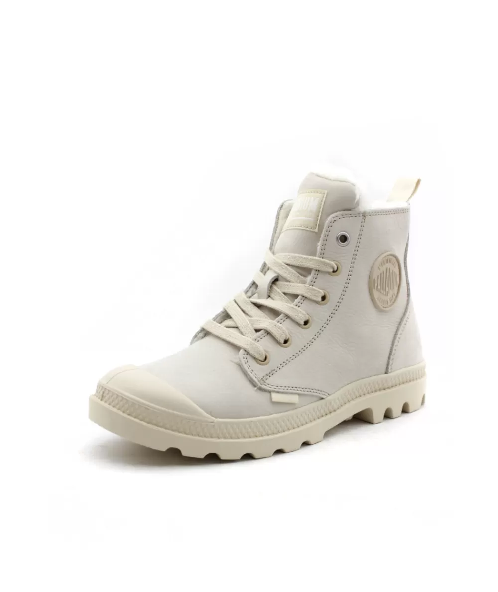 Women palladium Ankle Boots- Pampa Hi Zip Wl