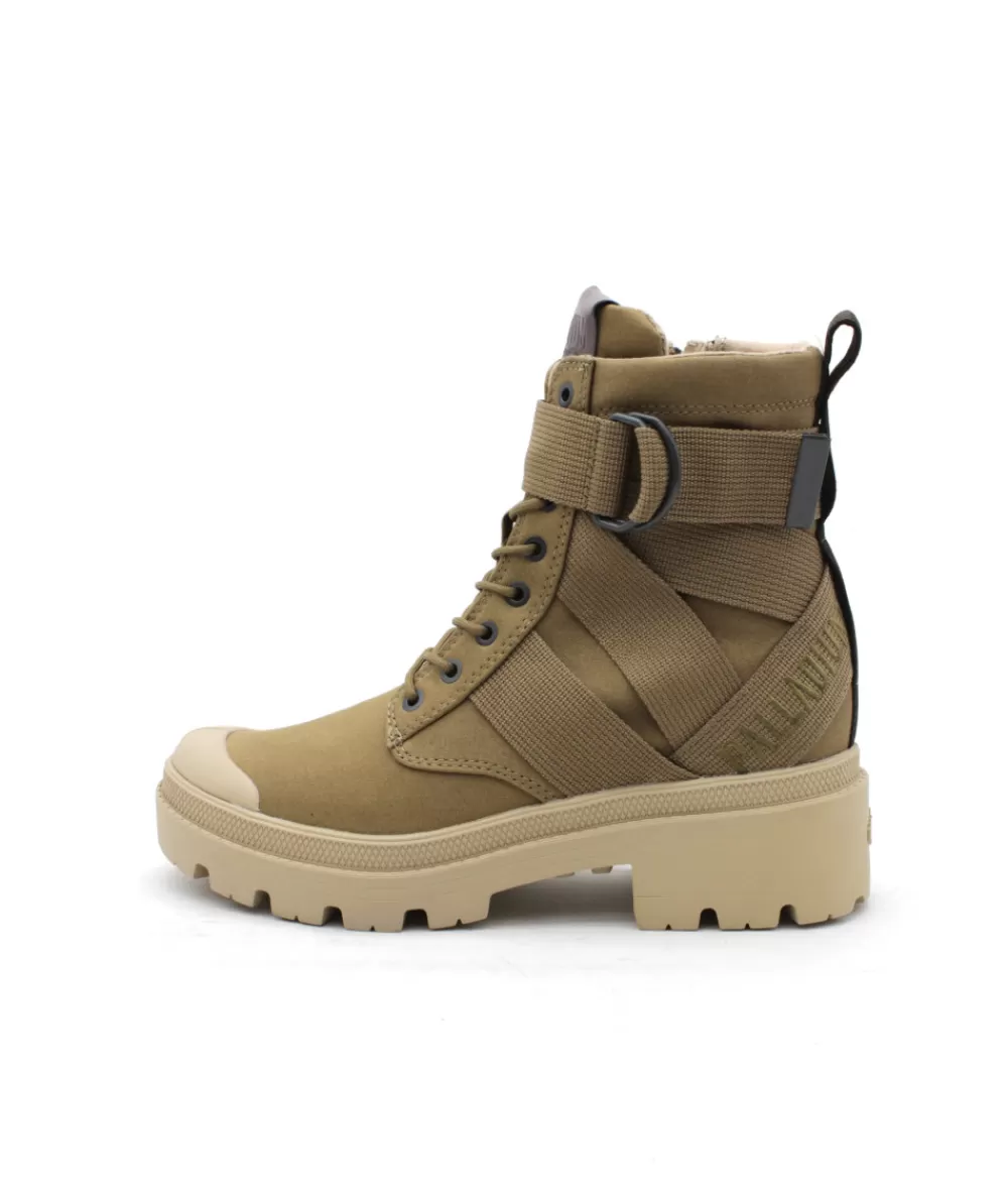 Women palladium Ankle Boots- Plbase Tct