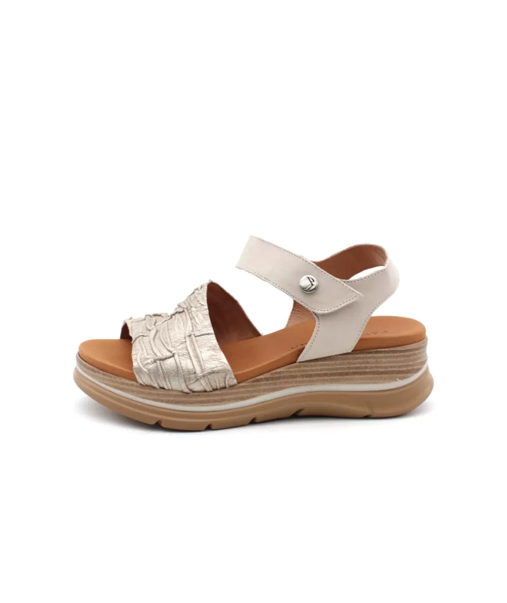 Women paula urban Sandals And Sandals- 28-570 Metal Fumo