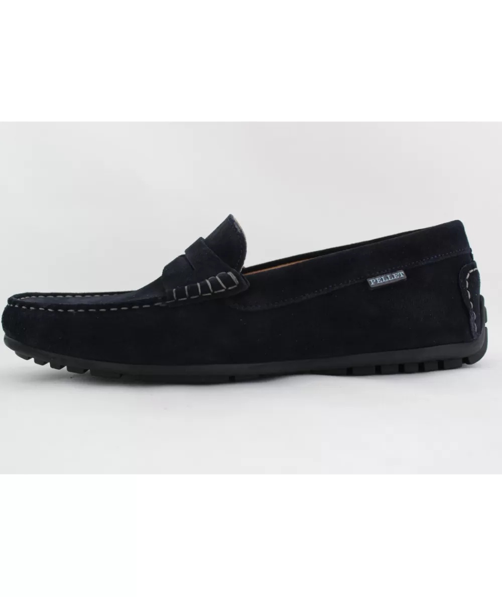 Man CHRISTIAN PELLET Moccasins-Pellet Cador Velvet Moccasins