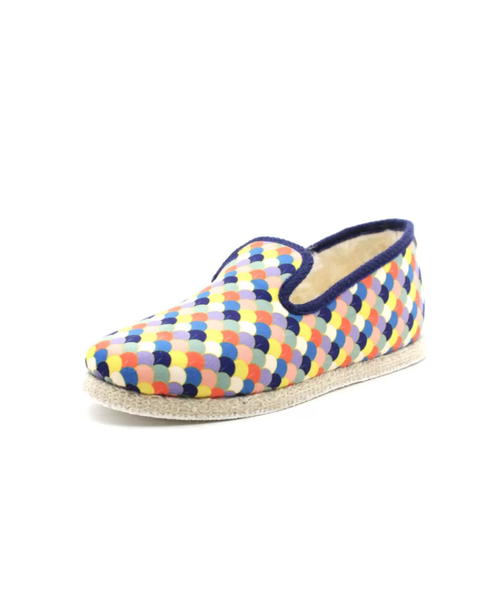 Women chausse mouton Slippers-Rainbow Sheep Shoes