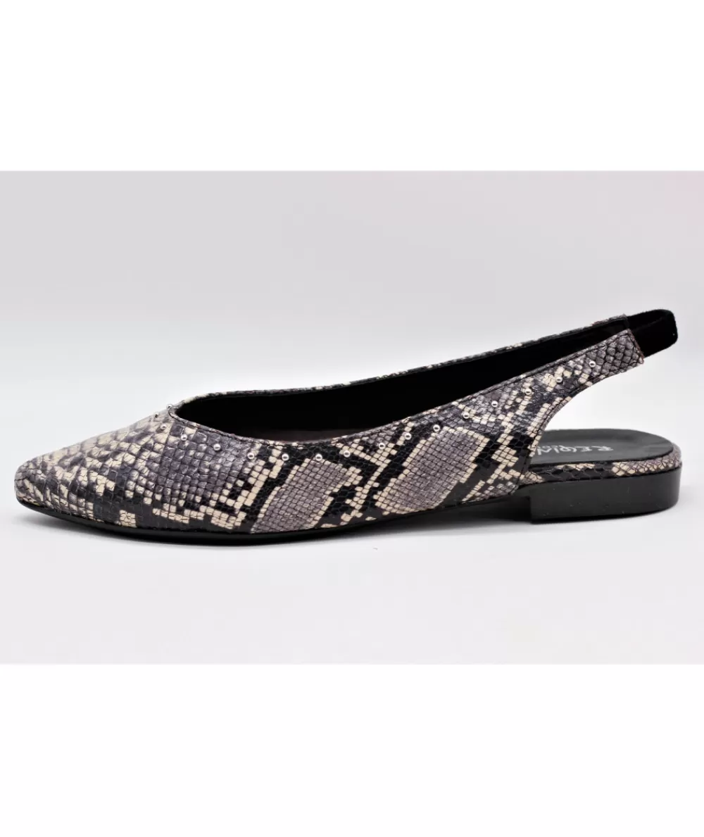 Women reqins Ballerinas- Griffin Python