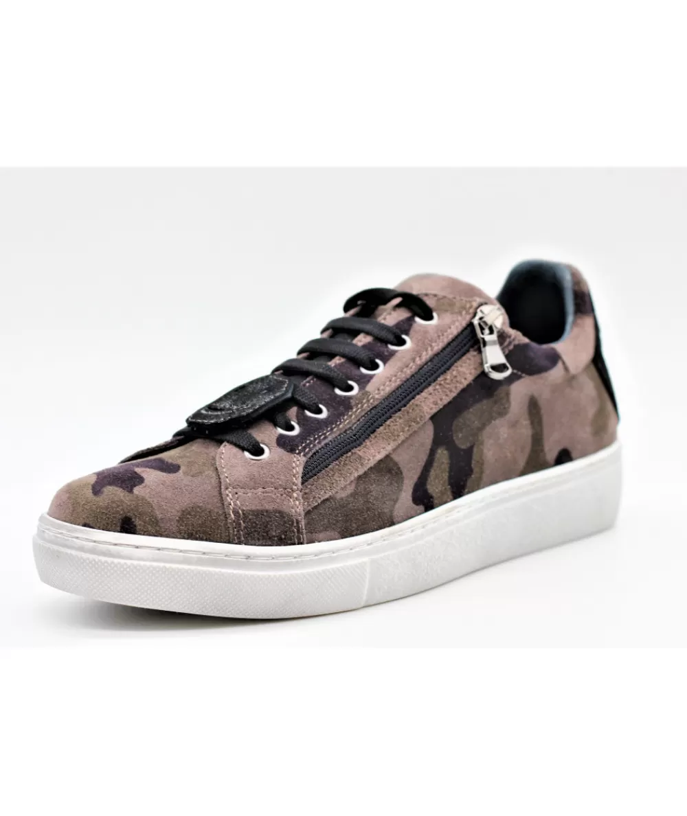 Women reqins Sneakers- Sigrid Army Star Sneakers Khaki