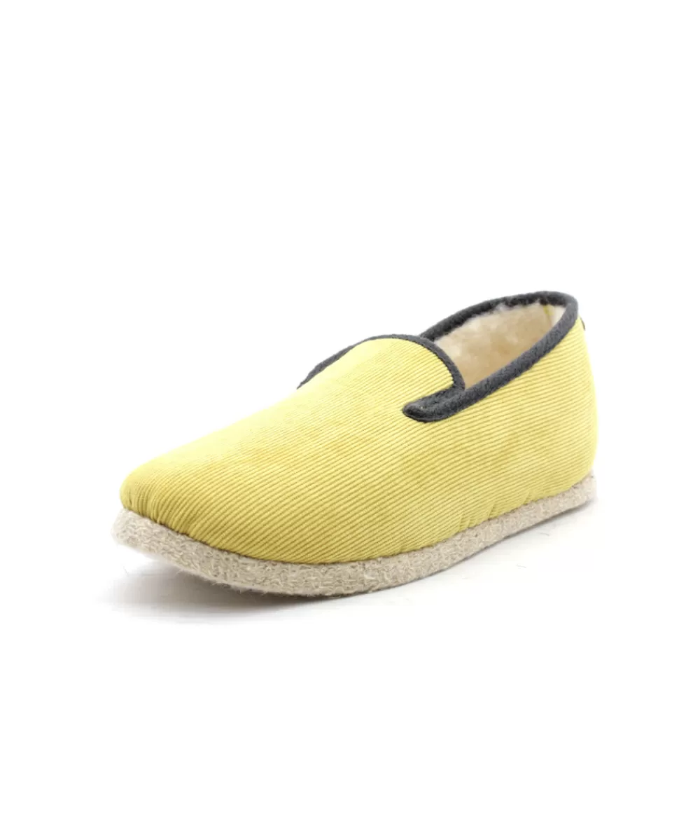 Women chausse mouton Slippers-Ribbed Sheep Shoes