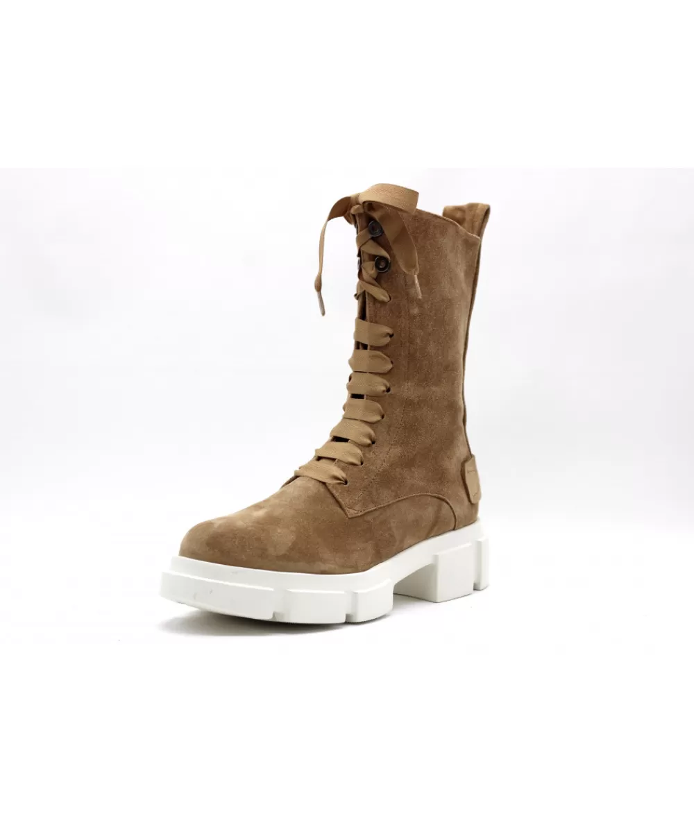 Women rosemetal Ankle Boots- Francueil