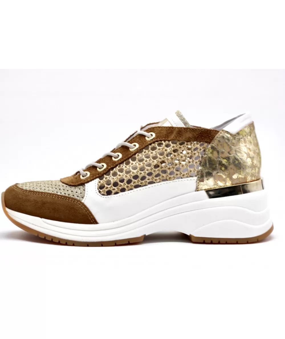 Women rosemetal Sneakers- Joux J1900O