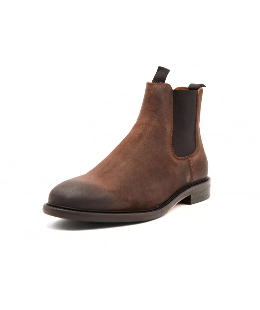 Man schmoove Ankle Boots- Pilot Chelsea Oil