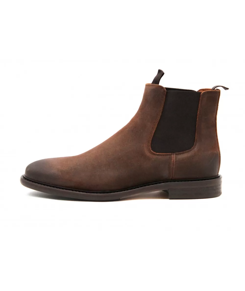 Man schmoove Ankle Boots- Pilot Chelsea Oil