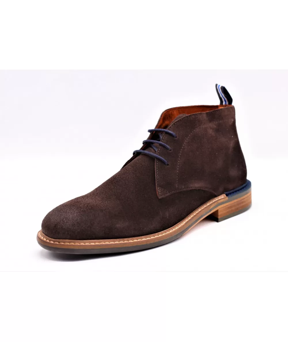 Man schmoove Ankle Boots- Pilot Desert