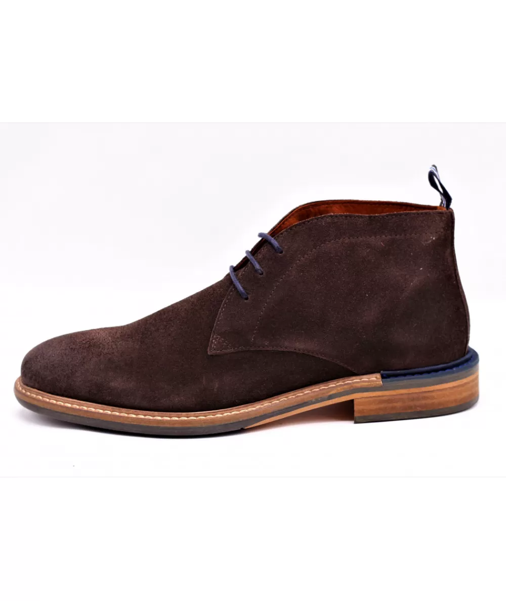 Man schmoove Ankle Boots- Pilot Desert