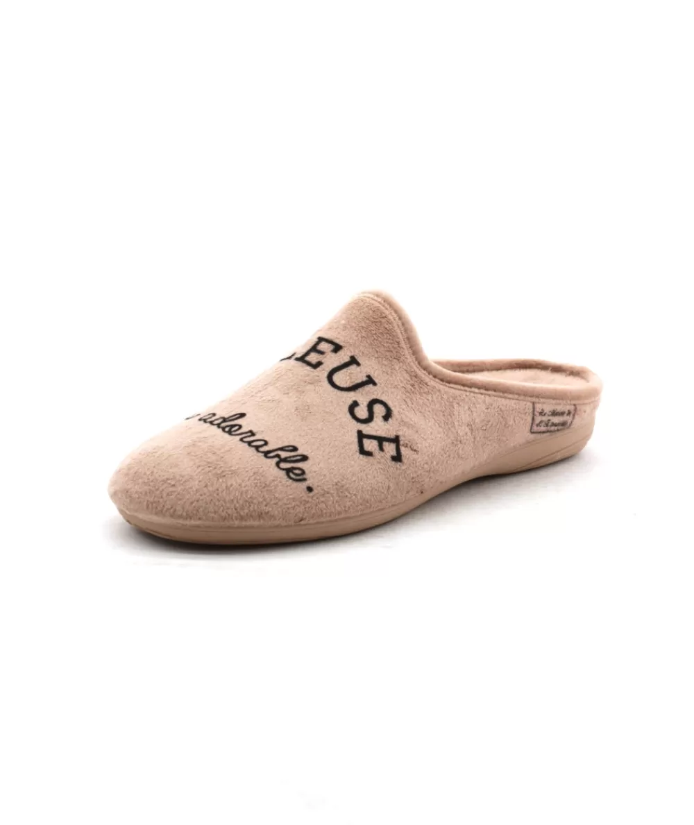 Women la maison de l'espadrille Slippers-The House Of Espadrille 101-6-F8 Mule