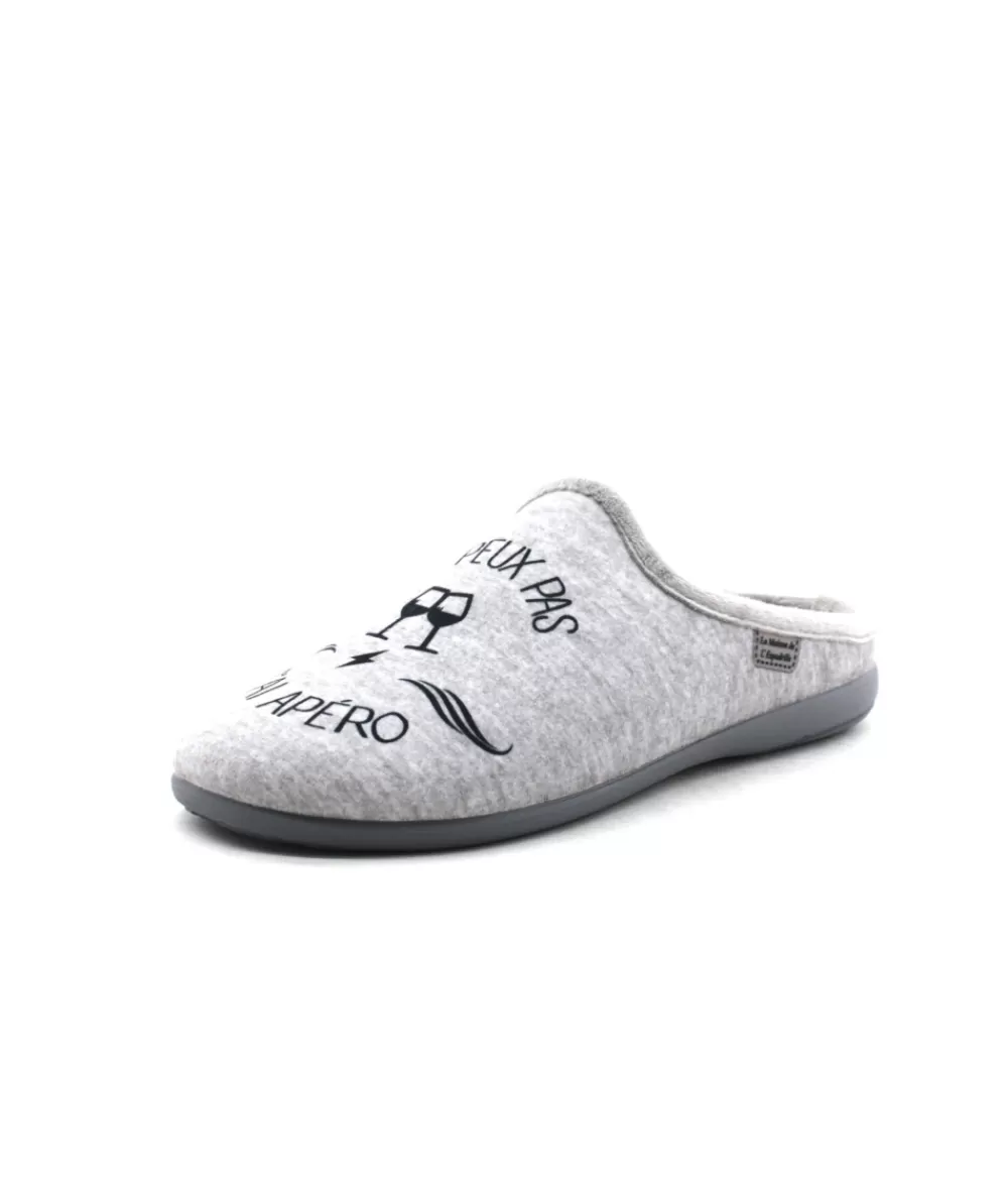 Man la maison de l'espadrille Slippers-The House Of Espadrille 109-6-H12 Mule