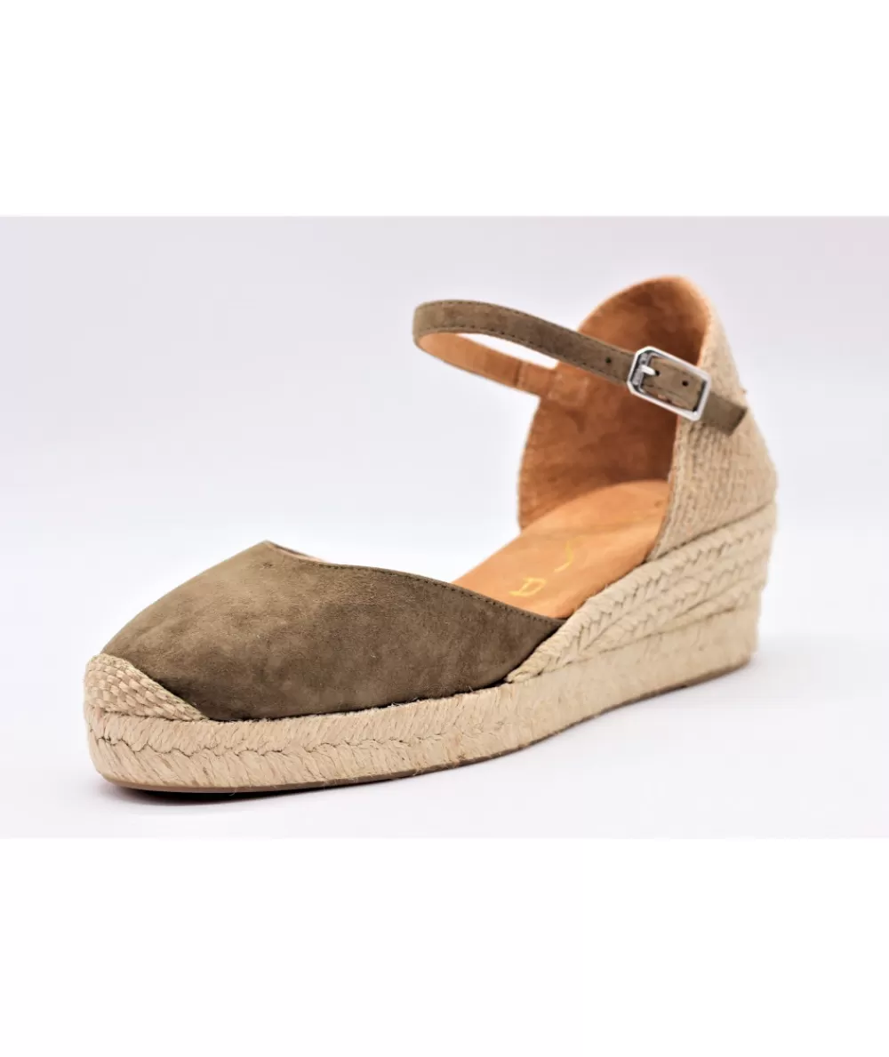 Women unisa Espadrilles- Cisca Velvet