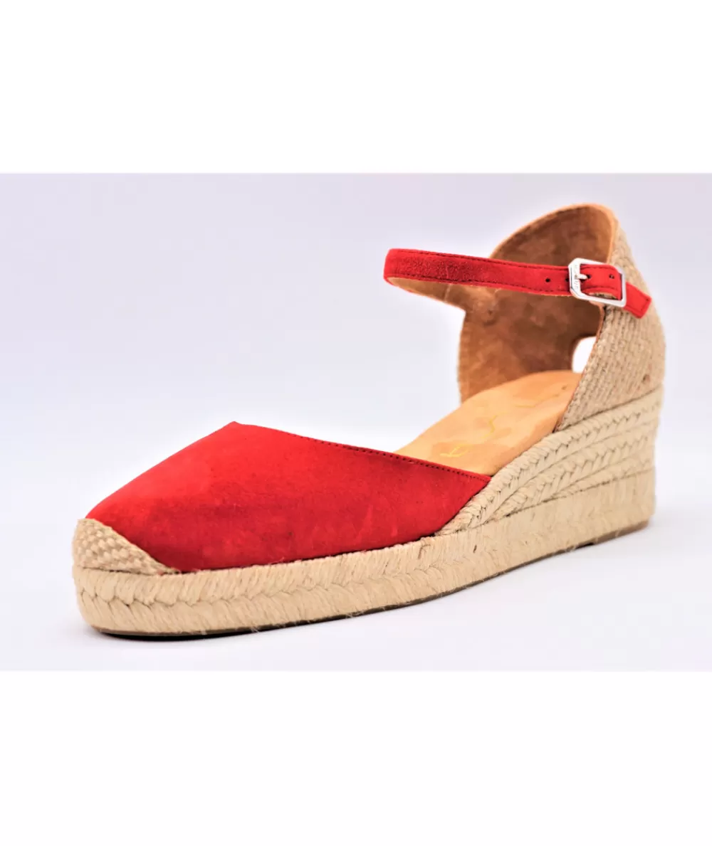 Women unisa Espadrilles- Cisca Velvet